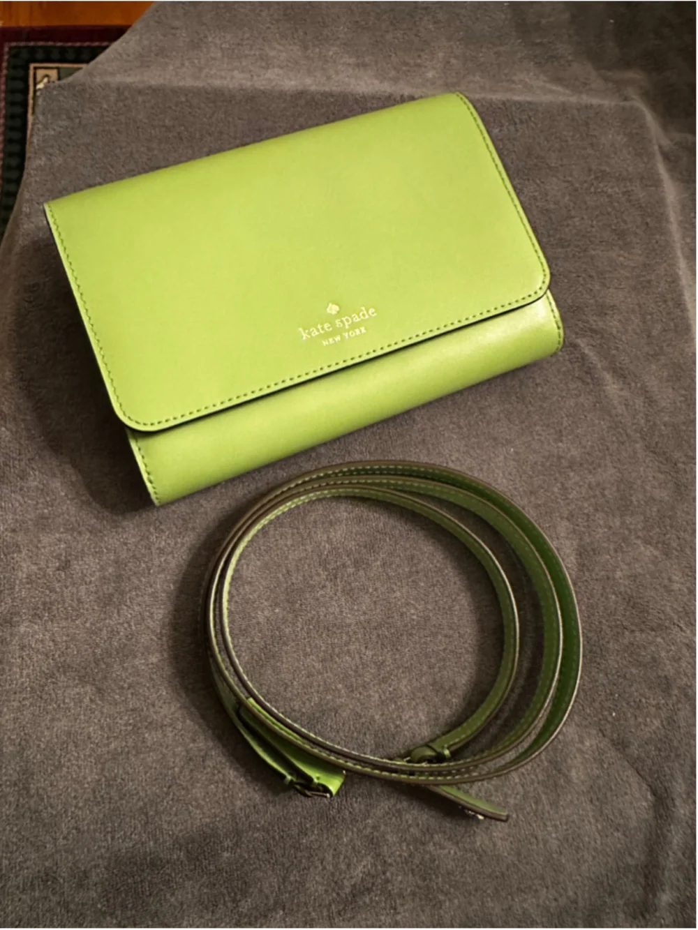 Kate Spade Lime Green Crossbody Bag